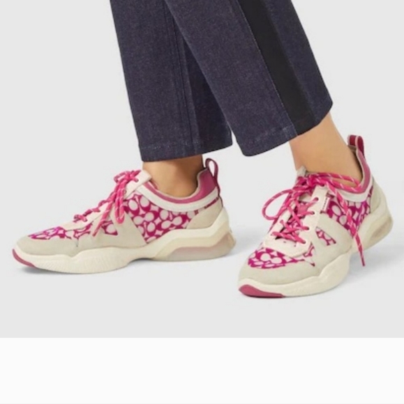 coach women city sole sig mesh runners - Picture 3 of 3